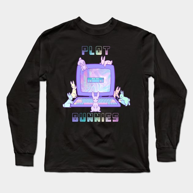 Plot Bunnies Long Sleeve T-Shirt by Shrineheart